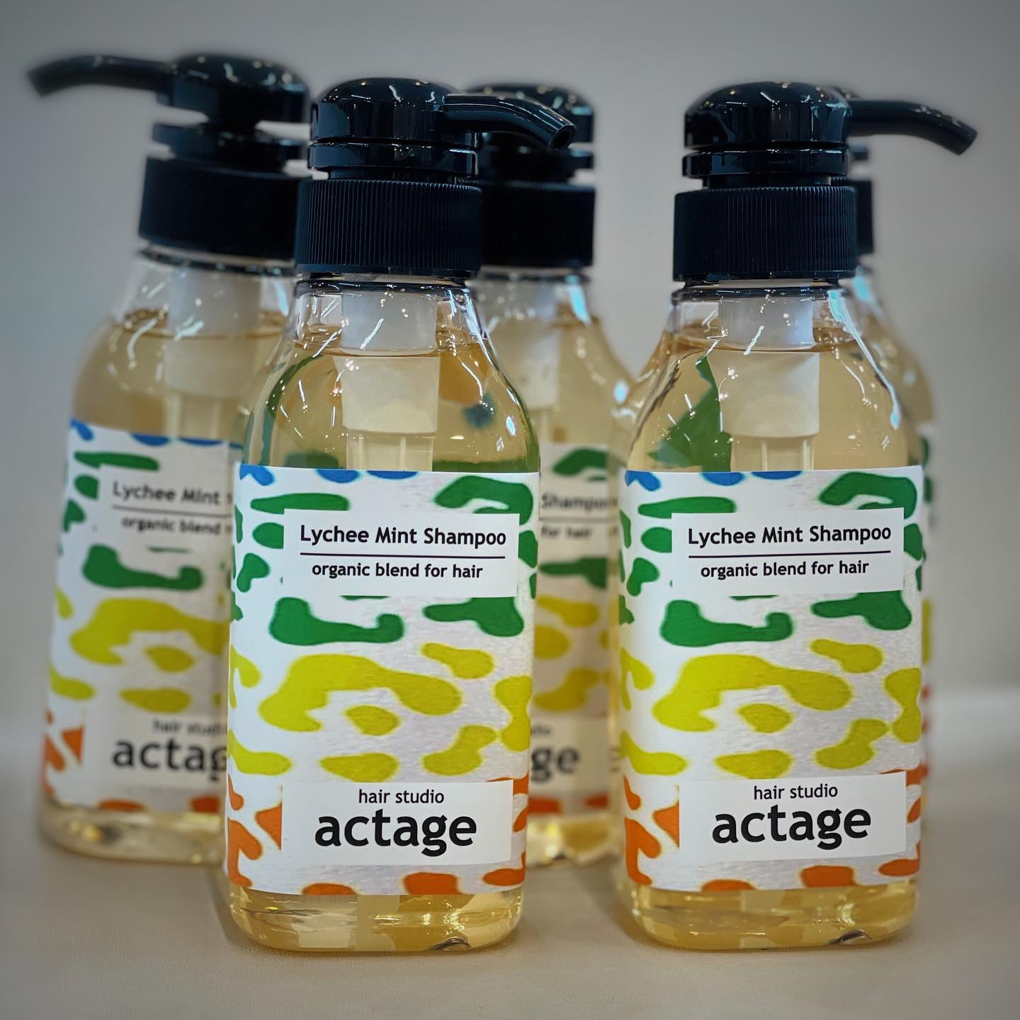 actage オリジナル レオパードシリーズ ライチミントシャンプー